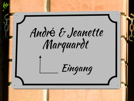 Wegweiser Andre und Jeanette Bild