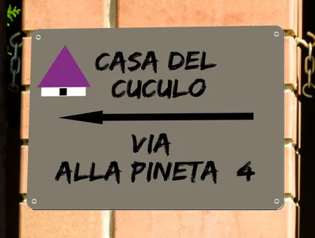 Wegweiser Casa del Cuculo Bild