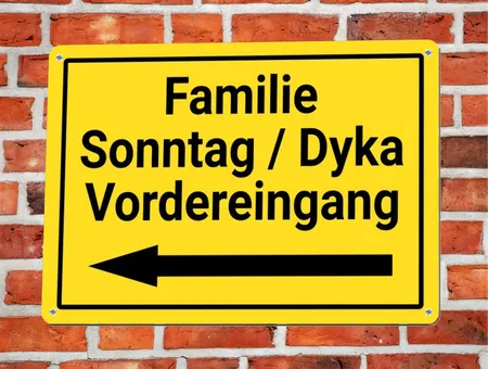 Wegweiser Familie Bild