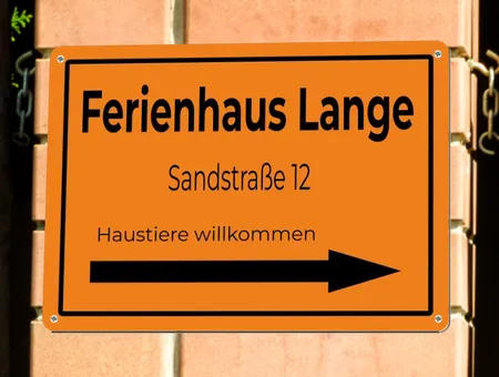 Wegweiser Feirenhaus Lange Bild