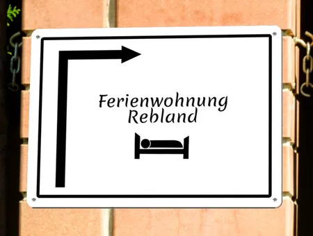 Wegweiser Ferienwohnung Rebland Bild