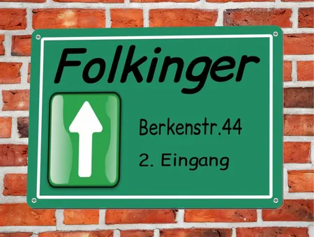 Wegweiser Folkinger Bild