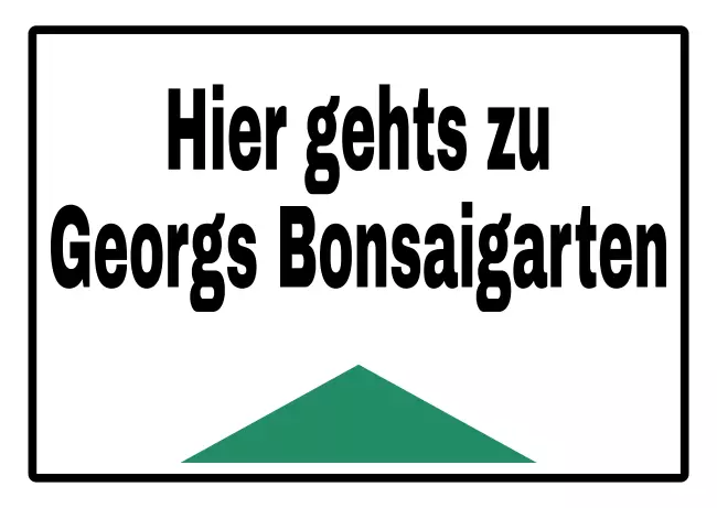 Wegweiser Hier gehts zu... Bild