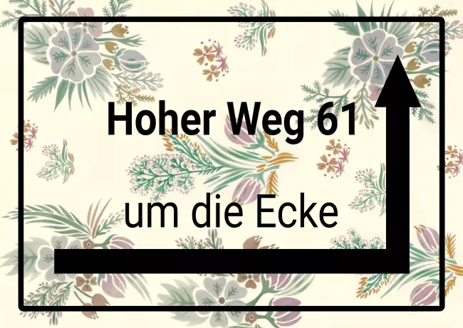 Wegweiser Hoher Weg 61 Bild