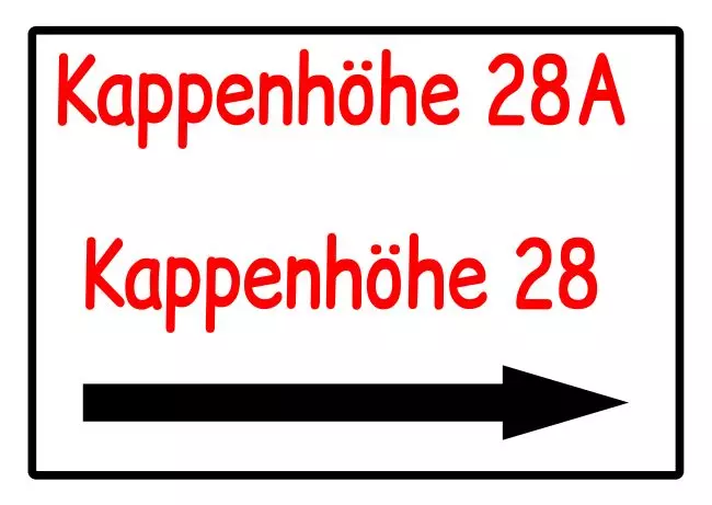Wegweiser Kappenhöhe Bild
