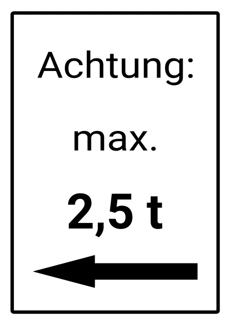 Wegweiser Mac 2,5 t Bild