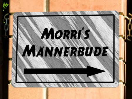 Wegweiser Morris Männderbude Bild