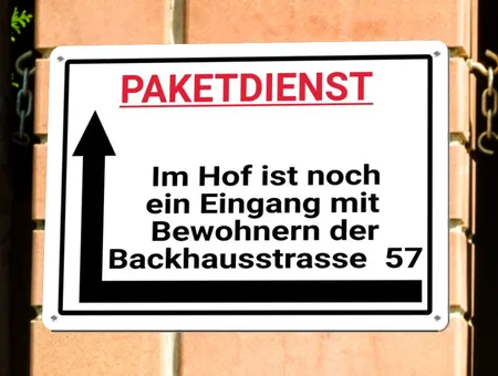 Wegweiser PAKETDIENST Bild