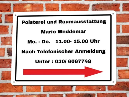 Wegweiser Polsterei und Raumaustattung Bild