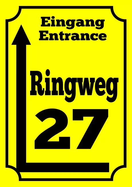 Wegweiser Ringweg Bild