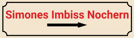 Wegweiser Simones Imbiss Bild