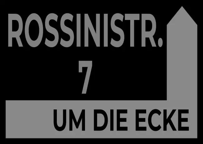 Wegweiser Um die Ecke Bild