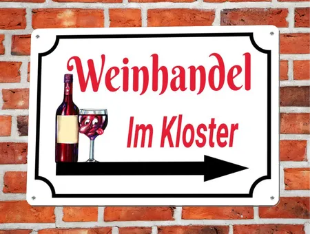Wegweiser Weinhandel Bild
