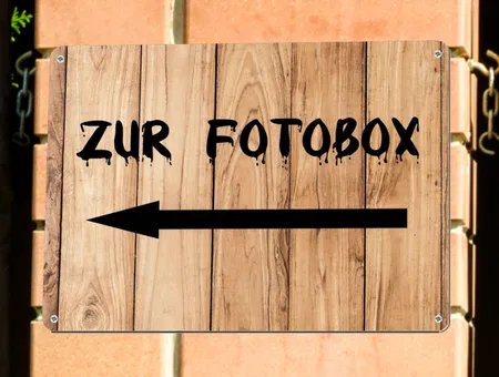 Wegweiser Zur Fotobox Bild